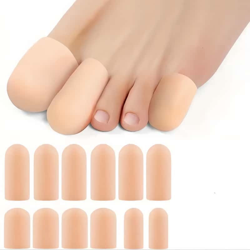 Running Cap Lightweight - 2 Breathable Silicone Toe Caps, Specifically