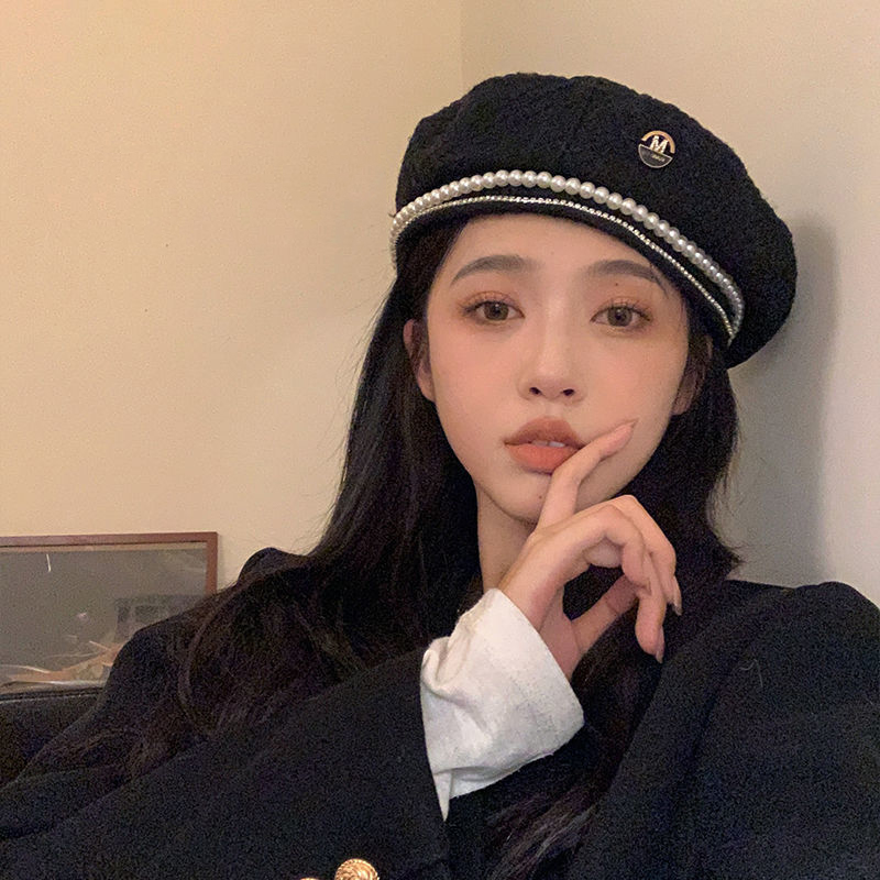 W102 Winter Beret, Chain, Pear - Beret French Wool ulasan dan harga