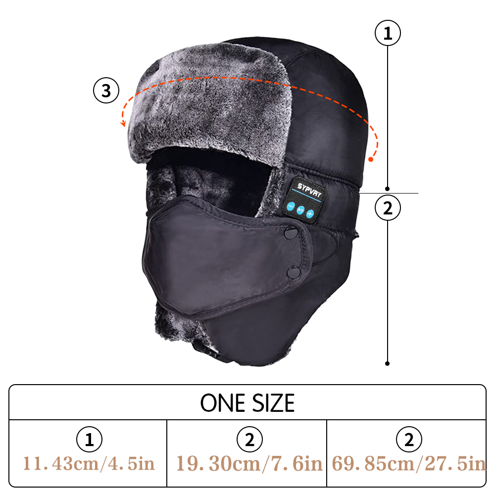 Winter Trapper Hat for Men Wom - Trapper Hat Ear Flap ulasan dan harga