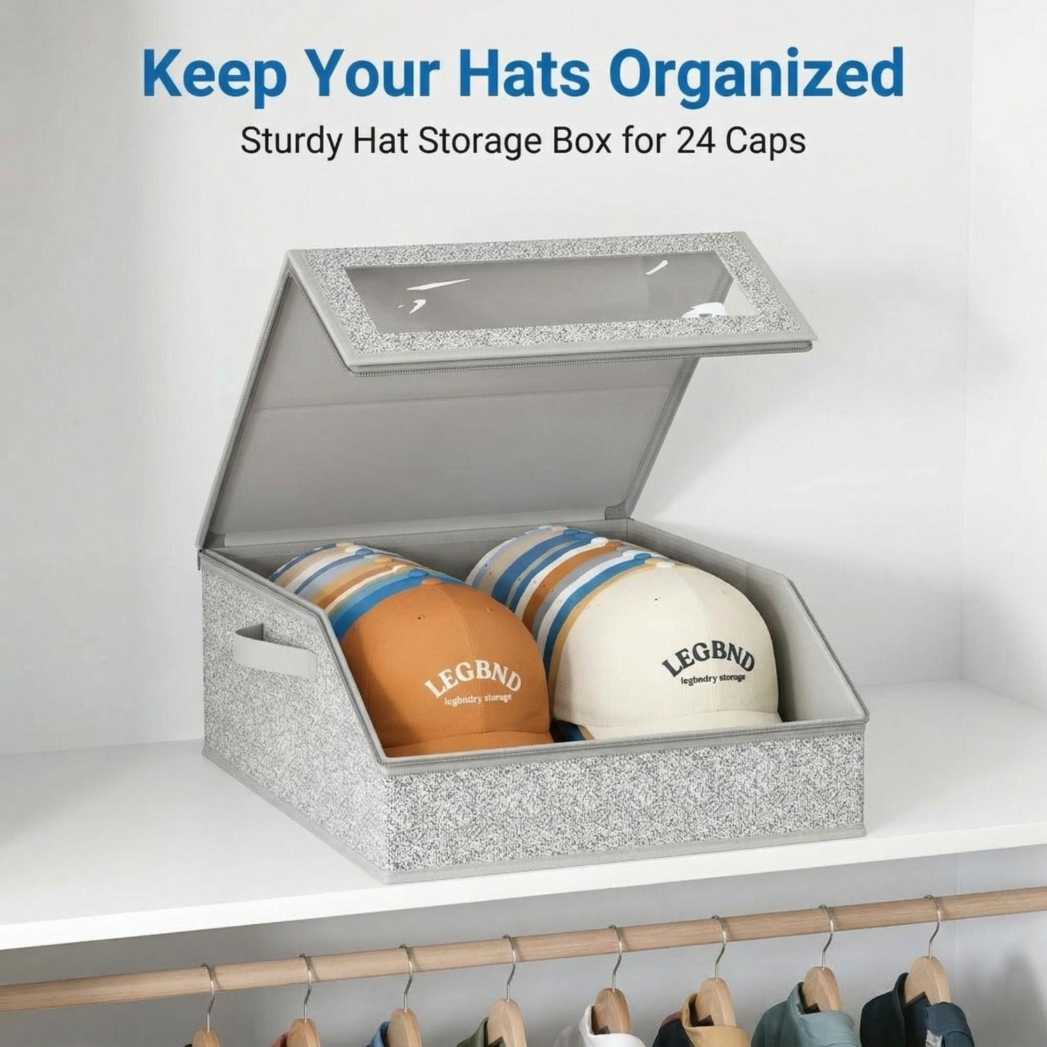 Large Capacity Double Row Hat  - Baseball Cap Structured ulasan dan harga