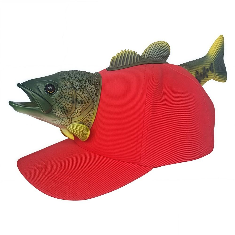 Funny 3D Fish Animal Trucker H - Trucker Cap Mesh ulasan dan harga