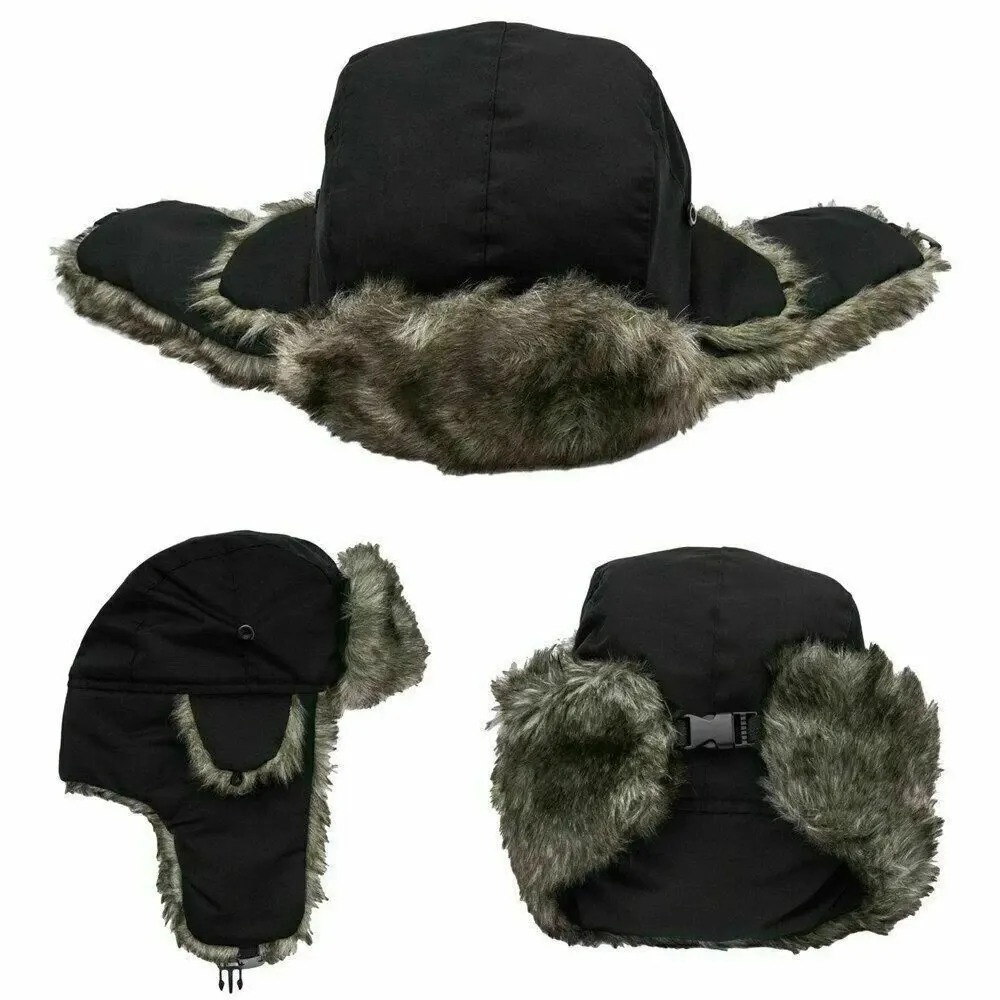 Men's Winter Trapper Aviator T - Trapper Hat Ear Flap ulasan dan harga