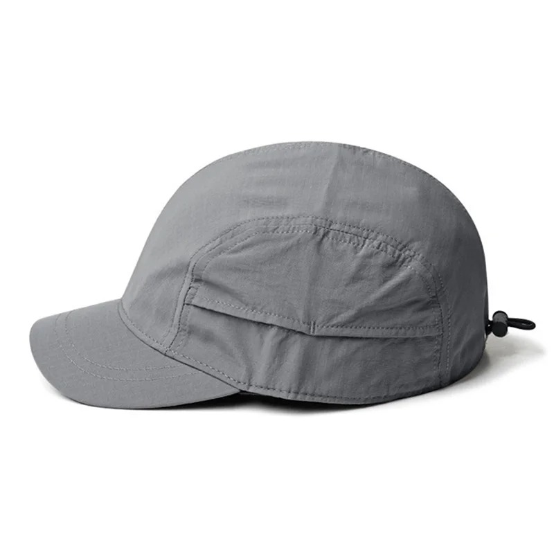 Short-brimmed Solid Color Base - Baseball Cap Structured ulasan dan harga