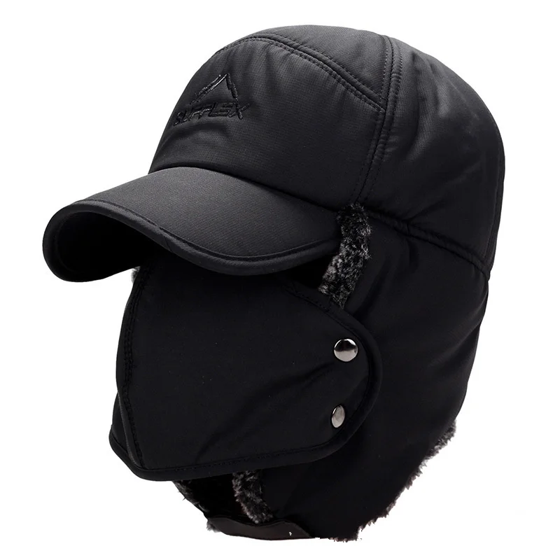 Winter Fur Warm Windproof Hat  - Trapper Hat Ear Flap ulasan dan harga