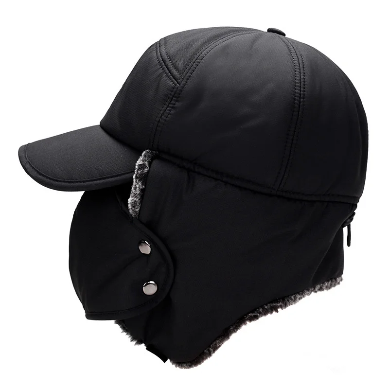 Winter Fur Warm Windproof Hat  - Trapper Hat Ear Flap ulasan dan harga