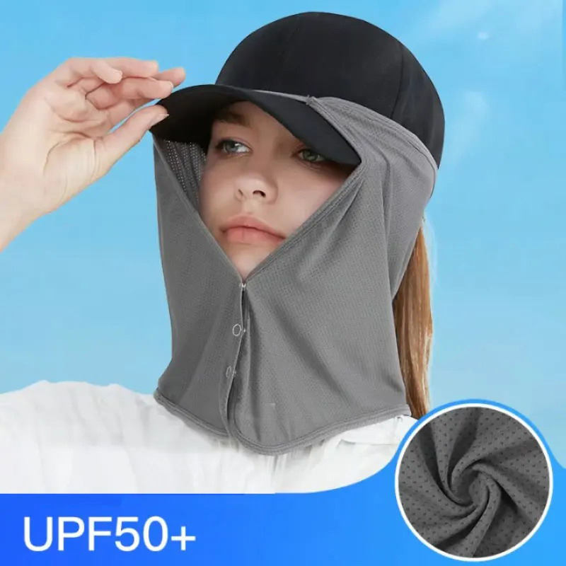 Quick Drying Fishing Cap Face  - Visor Sun Hat ulasan dan harga