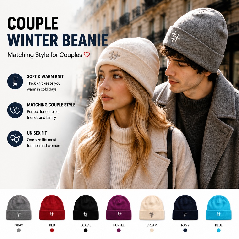 Women Winter Knit Beanie Hat w - Beanie Cuffed Knit ulasan dan harga