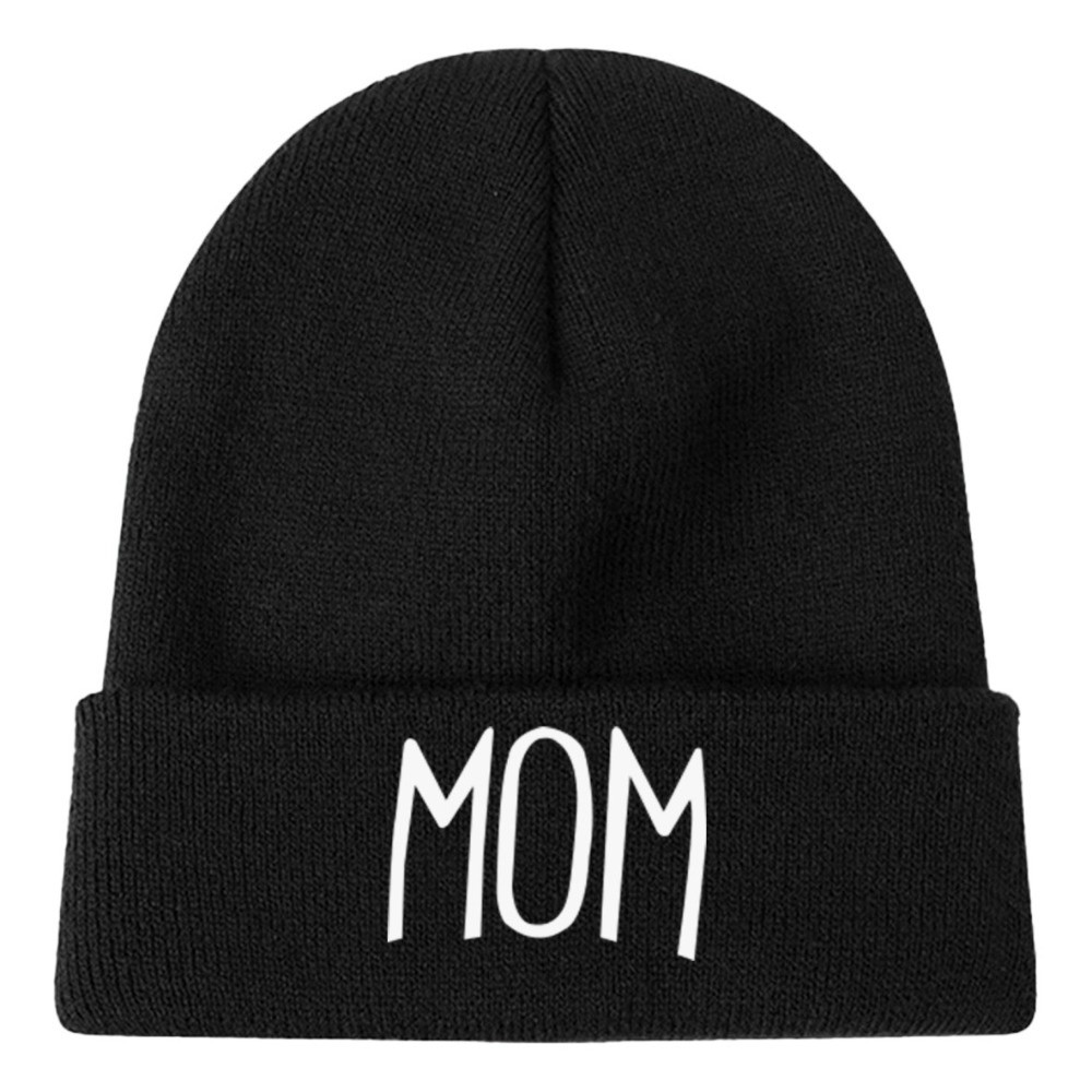 Stretch Cuffed MOM DAD Knit Be - Beanie Cuffed Knit ulasan dan harga