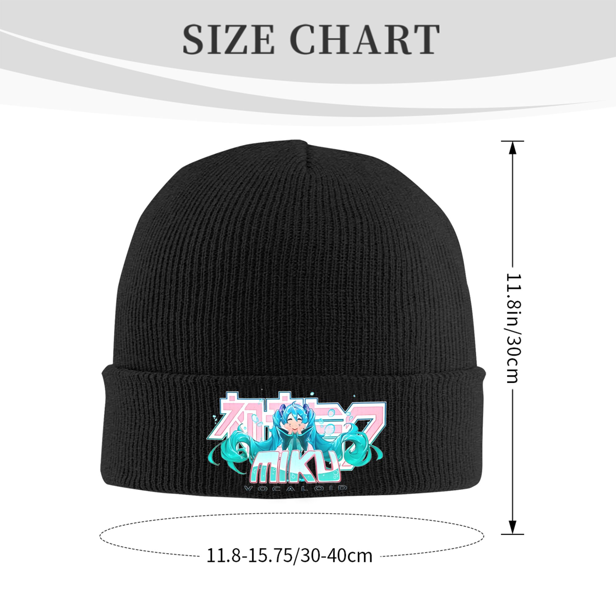 Hatsune Miku  Rib Knit Cuffed  - Beanie Cuffed Knit ulasan dan harga