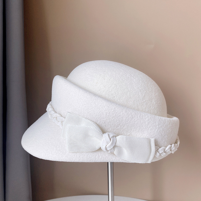 French Dress Beret Winter Hat  - Beret French Wool ulasan dan harga