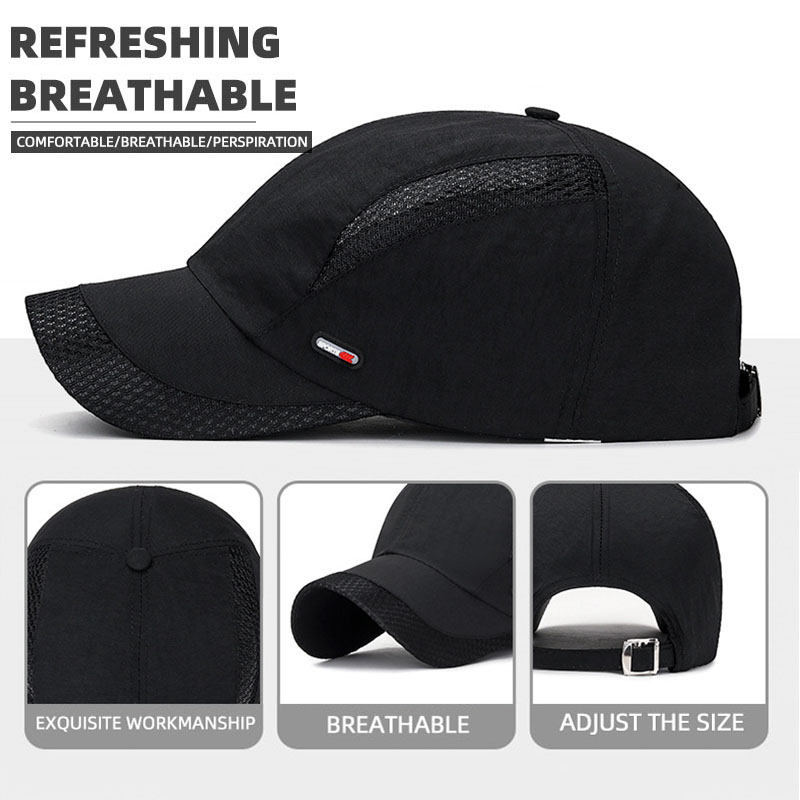1PC Sun Protection Hat Breatha - Trucker Cap Mesh ulasan dan harga