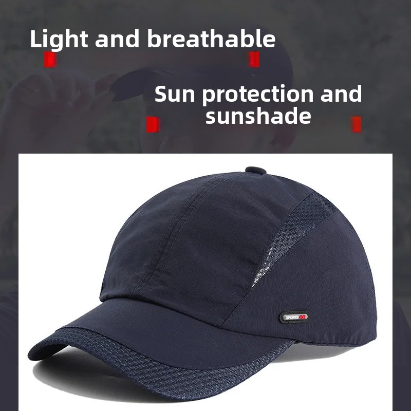 1PC Sun Protection Hat Breatha - Trucker Cap Mesh ulasan dan harga