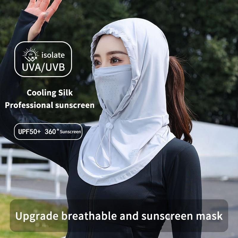 Ice Silk Sun Hat Women UV Prot - Sun Hat Wide Brim ulasan dan harga