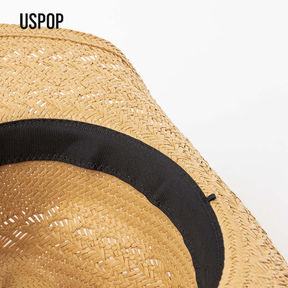 USPOP Women Summer Straw Cowbo - Cowboy Hat Straw ulasan dan harga