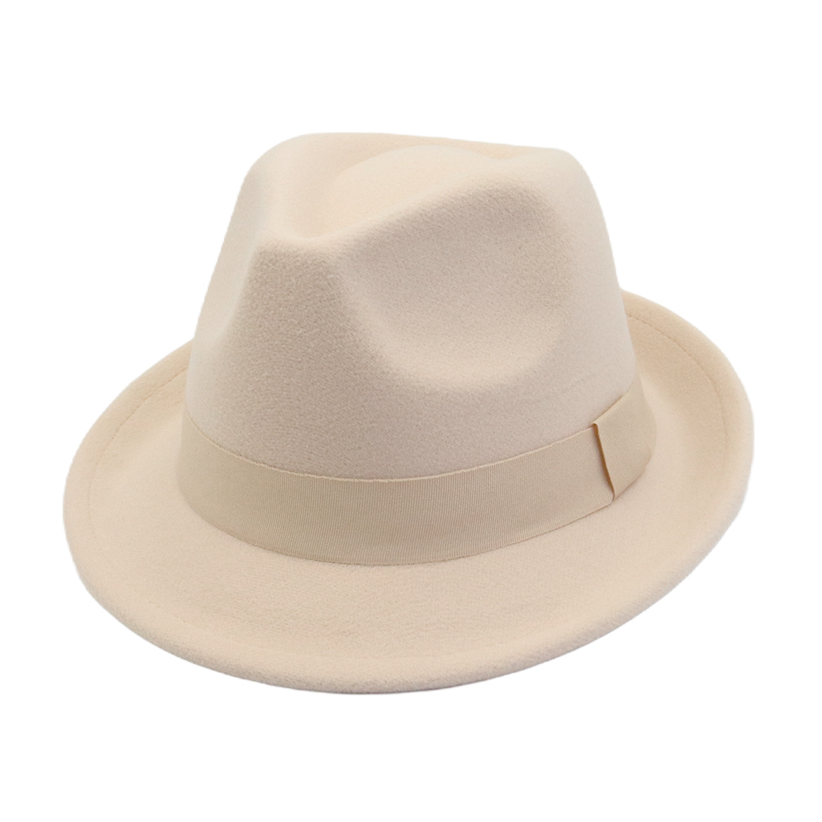 Unisex Wide Brim Wool Felt Cow - Fedora Hat Wool ulasan dan harga