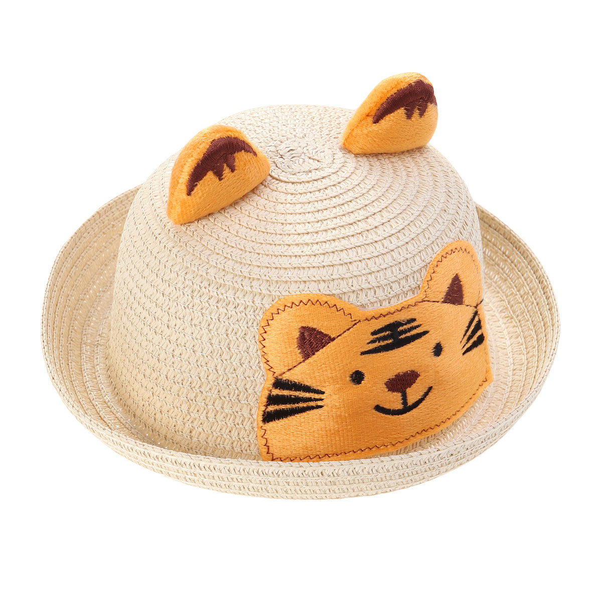 Cartoon Straw Hat Animal Desig - Sun Hat Wide Brim ulasan dan harga