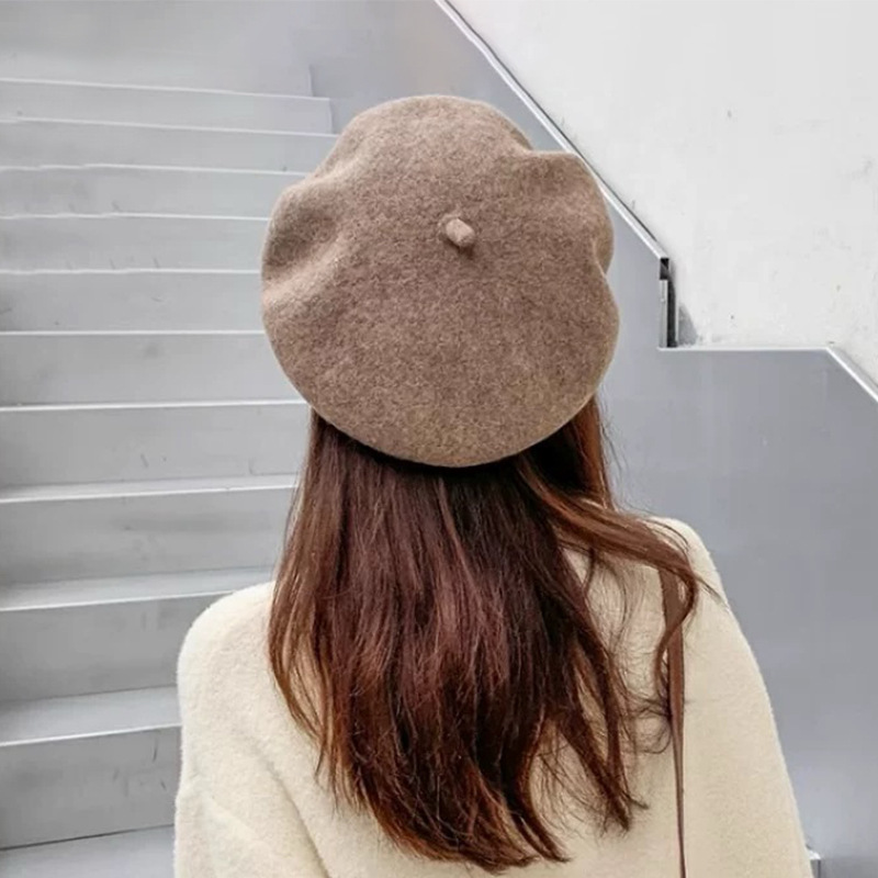 Autumn Classic French Wool Ber - Beret French Wool ulasan dan harga