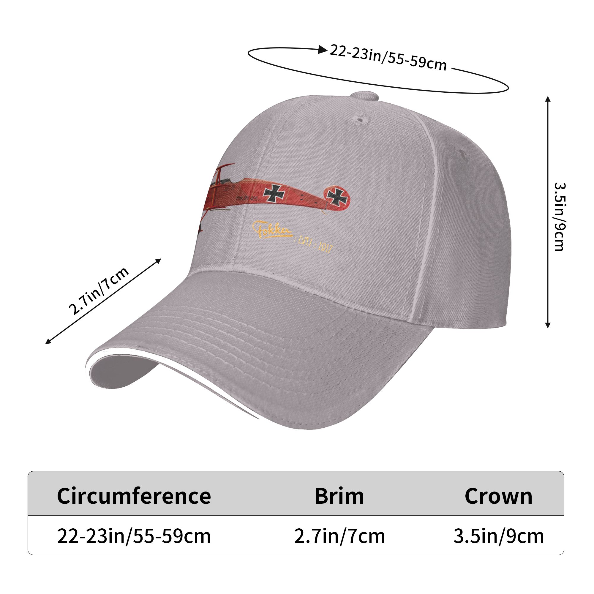 Fashion Fokker DR 1 - 1917  Cu - Baseball Cap Structured ulasan dan harga