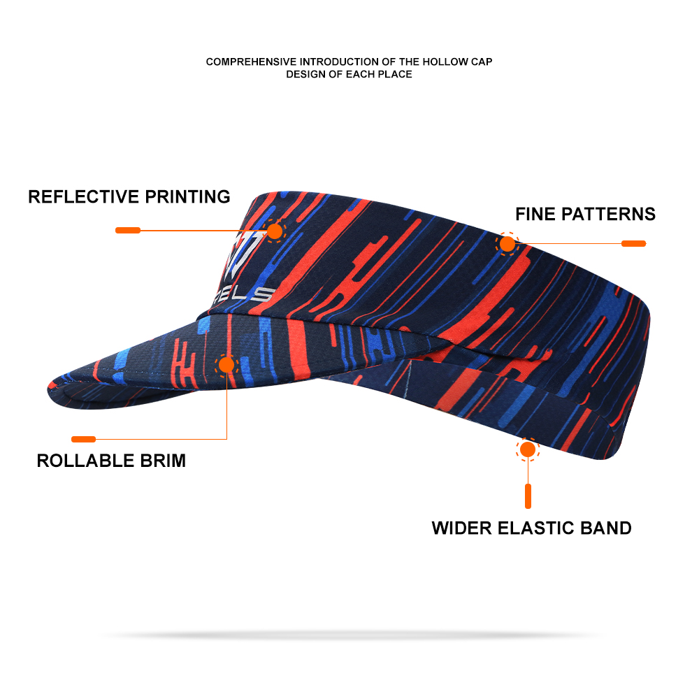 WRELS Cooling Stretchy Visor M - Running Cap Lightweight ulasan dan harga