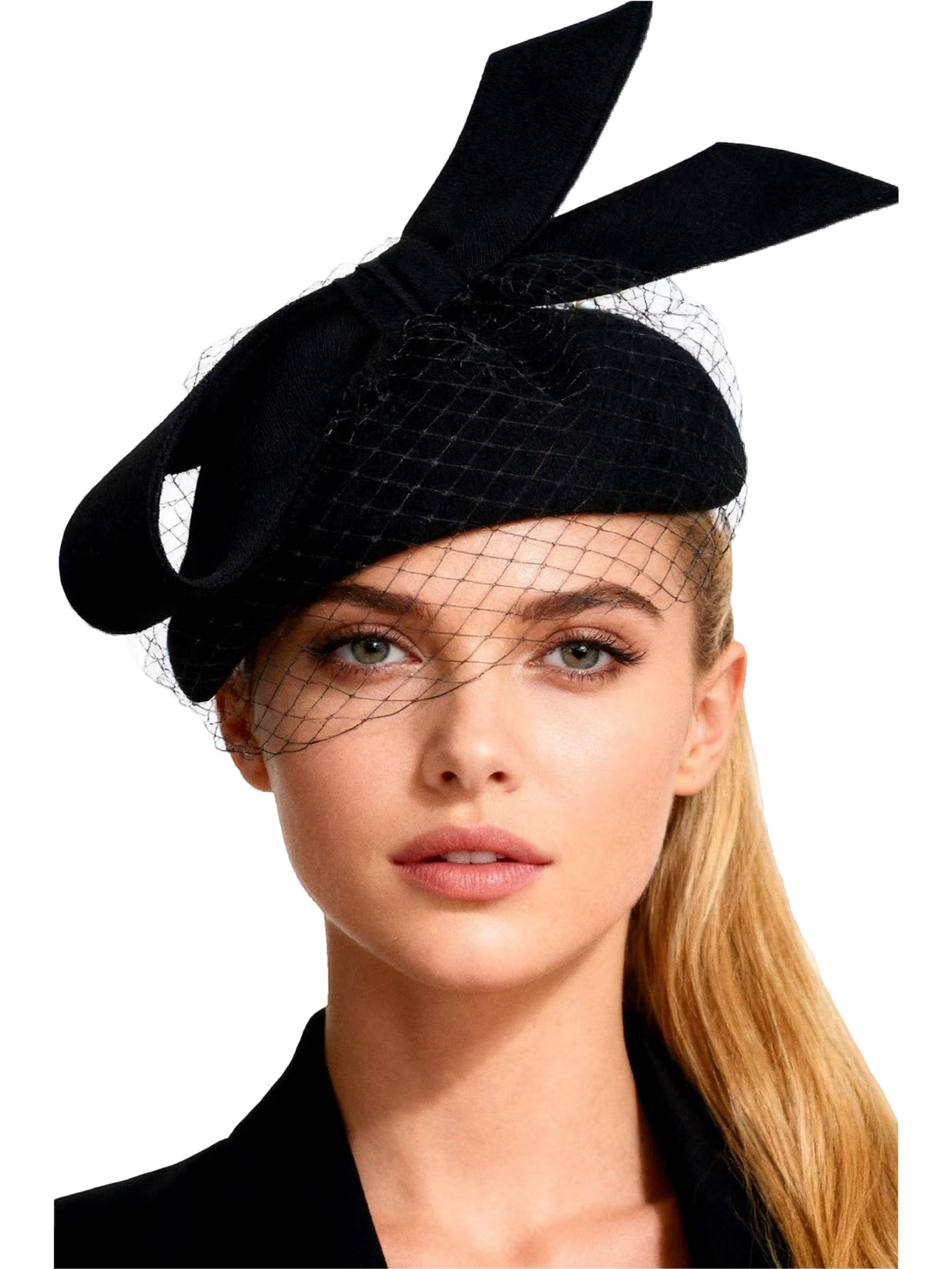 French White Beret Fascinator  - Beret French Wool ulasan dan harga
