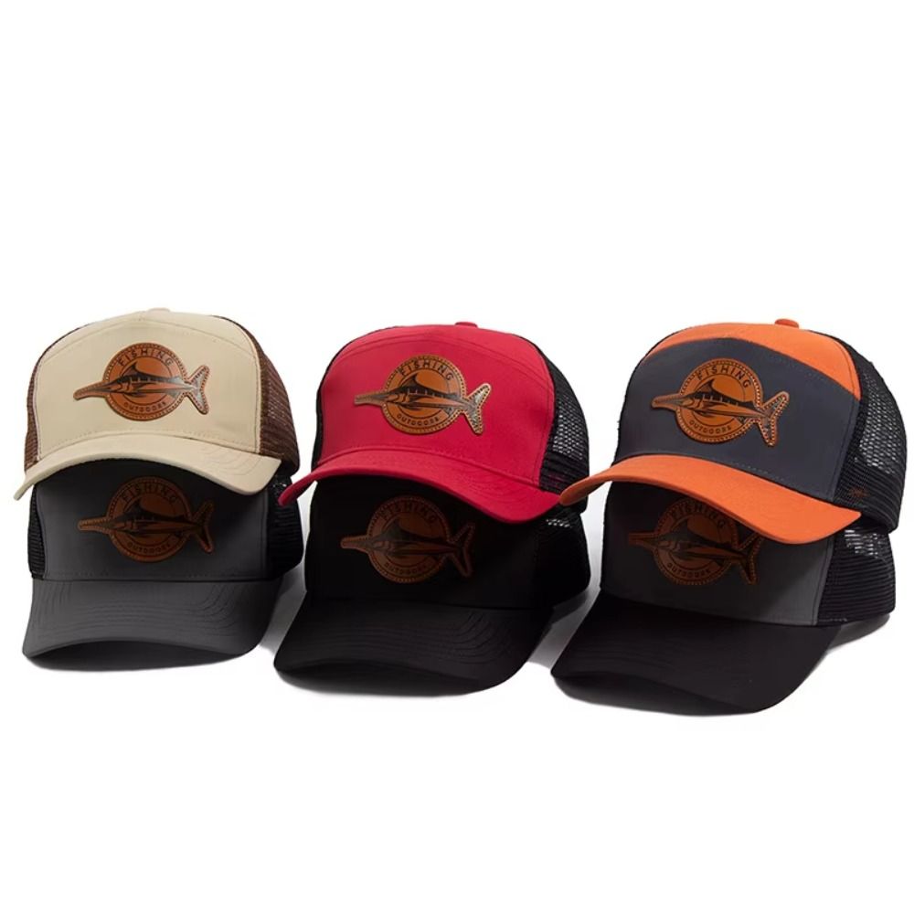 Summer Shark Pattern Fishing C - Trucker Cap Mesh ulasan dan harga
