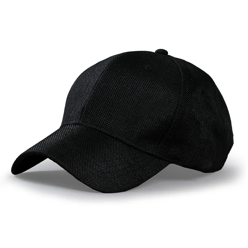 Oversize XXL Faux Linen Men Wo - Baseball Cap Structured ulasan dan harga