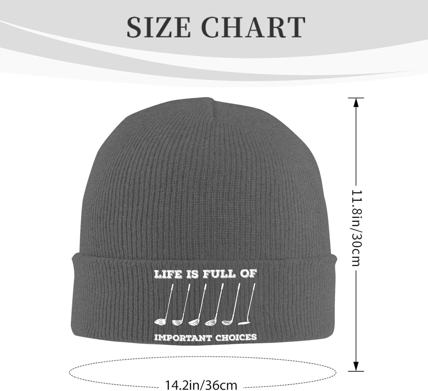 Life is Full of Important Choi - Beanie Cuffed Knit ulasan dan harga