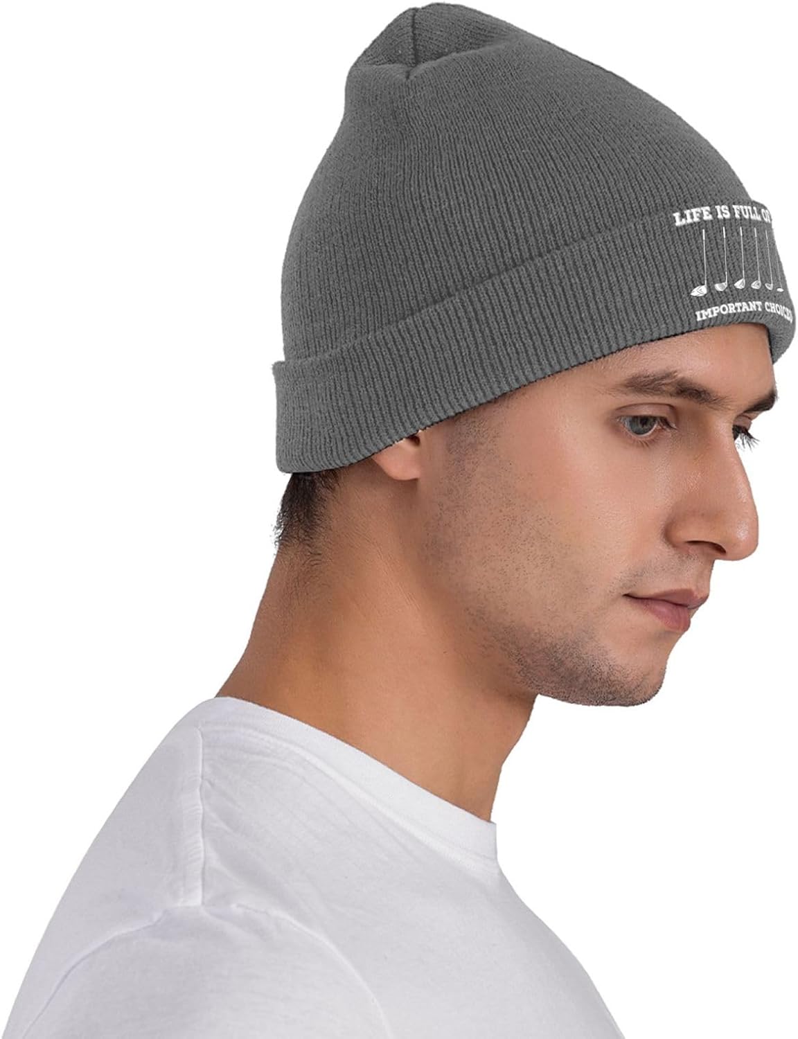 Life is Full of Important Choi - Beanie Cuffed Knit ulasan dan harga